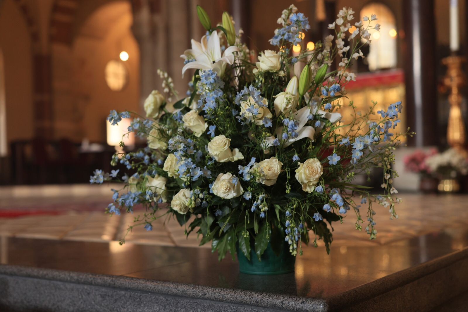 Blue & Bone — The side chapel